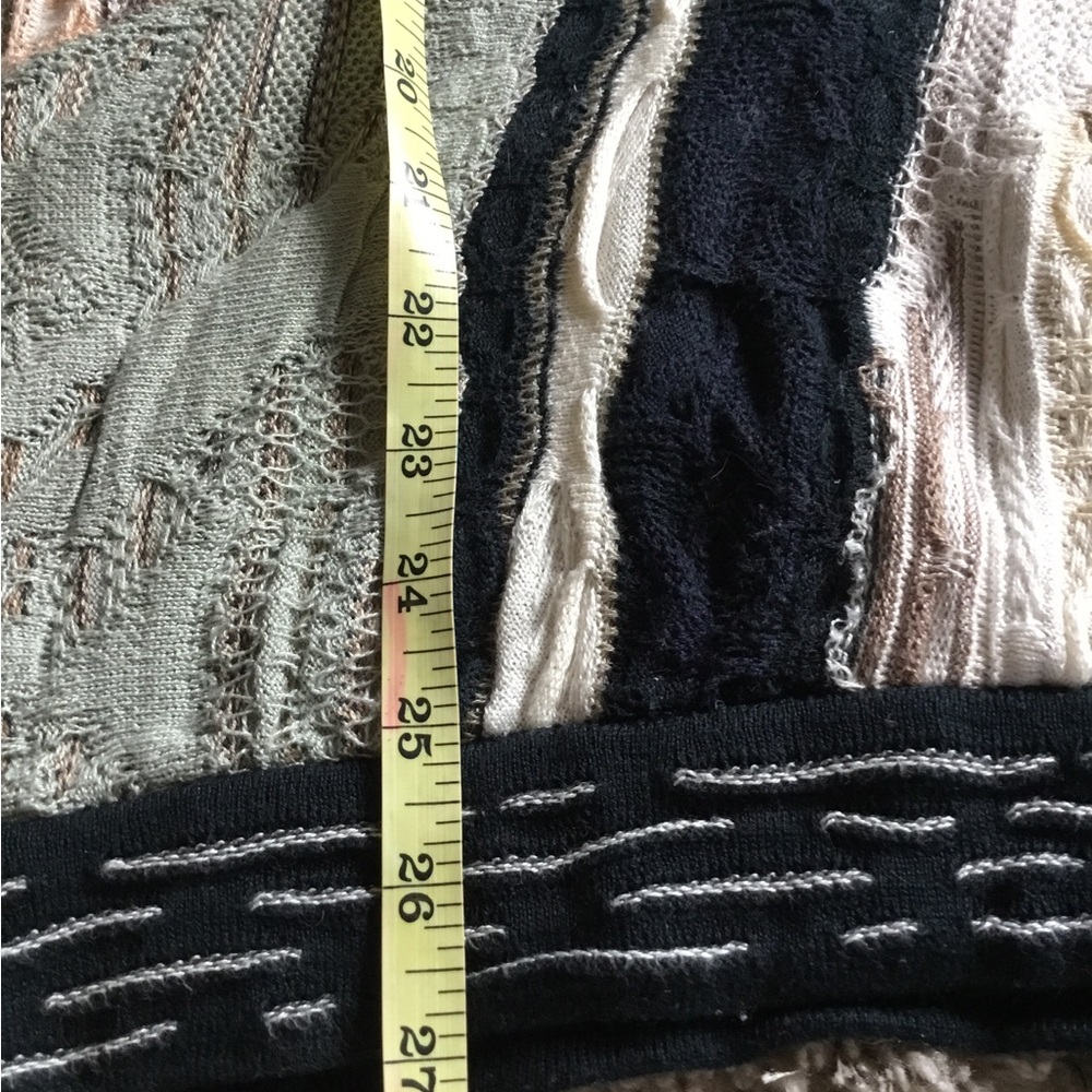 Coogi Multicolor Patchwork Sweater - image 8